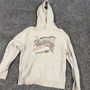 Express embroidered hoodie